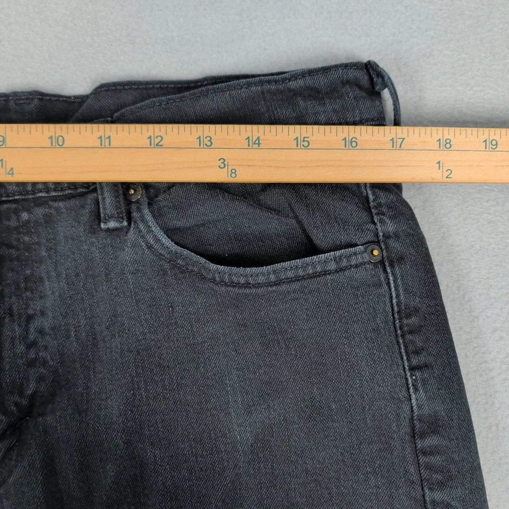 Levi's 511 Jeans Mens 33x34 Black Slim Fit Stretch Denim Casual Everyday Pants